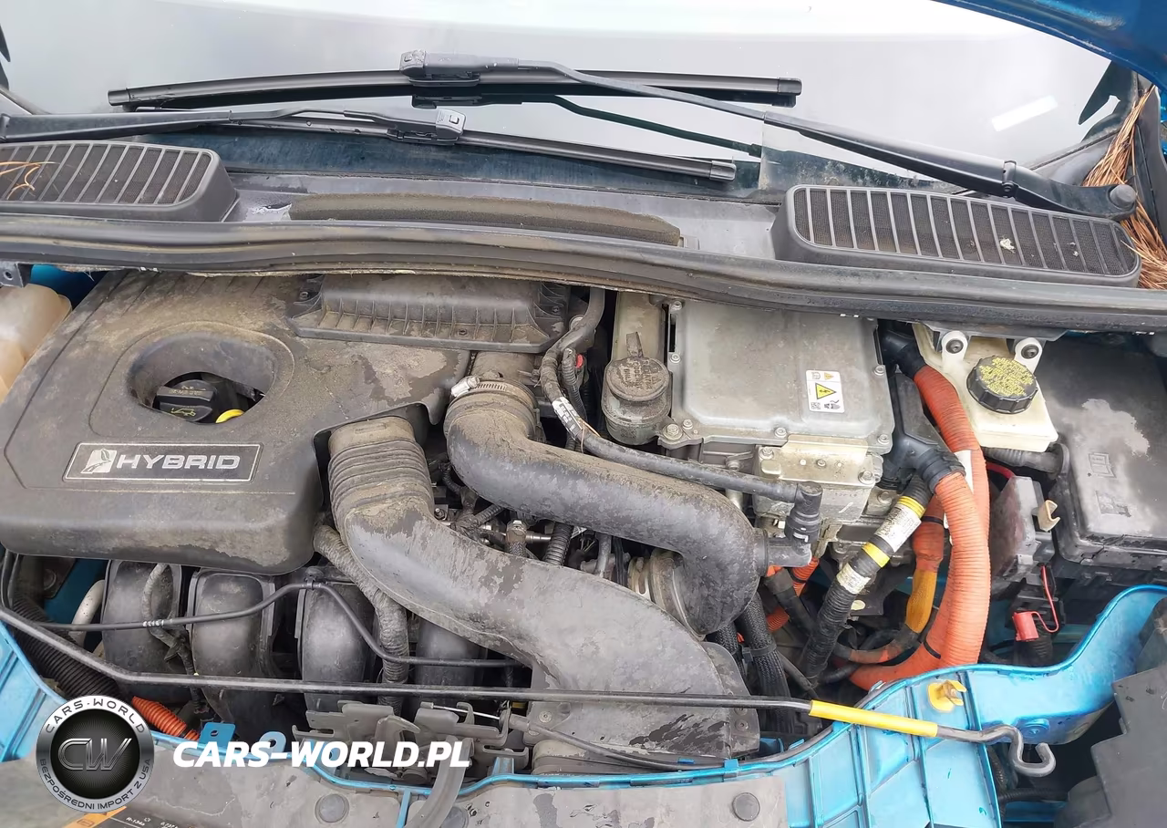 2013 Ford C-Max Hybrid Se VIN:1FADP5AU7DL547188 - 10