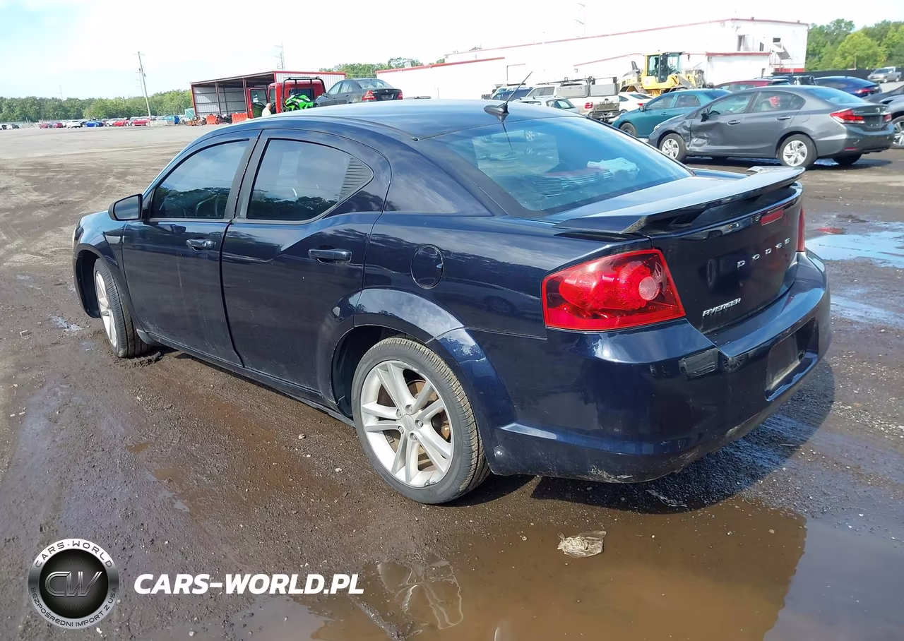 2012 Dodge Avenger Se VIN:1C3CDZAG3CN255075 - 3