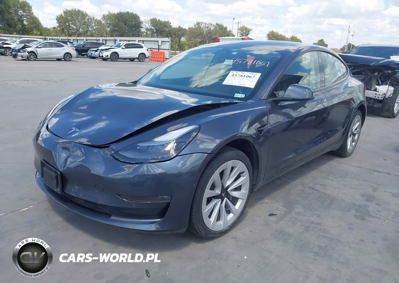 2022 Tesla Model 3 Long Range Dual Motor All-Wheel Drive VIN:5YJ3E1EB9NF205906 - 2