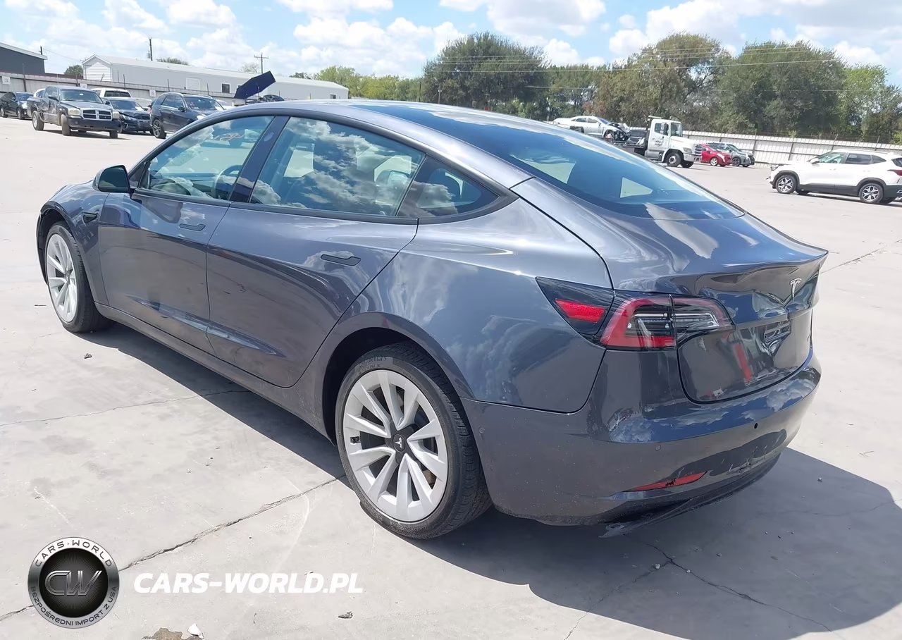2022 Tesla Model 3 Long Range Dual Motor All-Wheel Drive VIN:5YJ3E1EB9NF205906 - 3