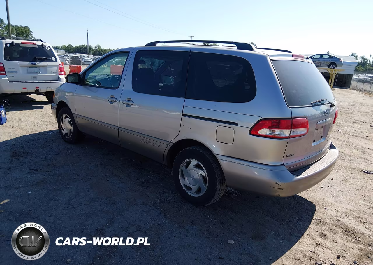 2002 Toyota Sienna Xle VIN:4T3ZF13C42U424460 - 3