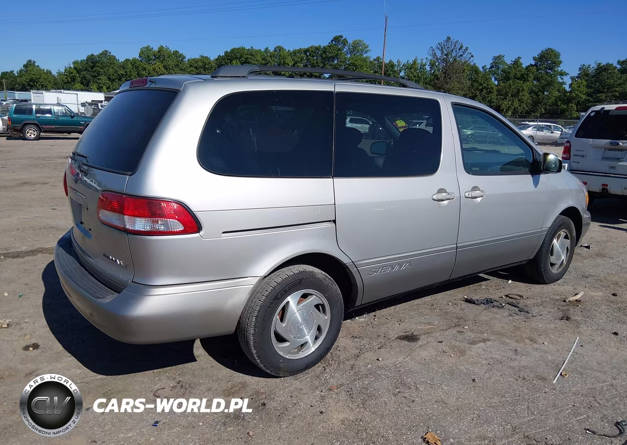 2002 Toyota Sienna Xle VIN:4T3ZF13C42U424460 - 4