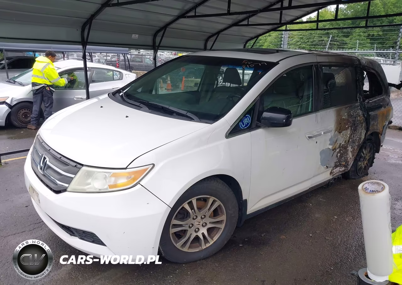 2013 Honda Odyssey Ex-L VIN:5FNRL5H63DB037460 - 2