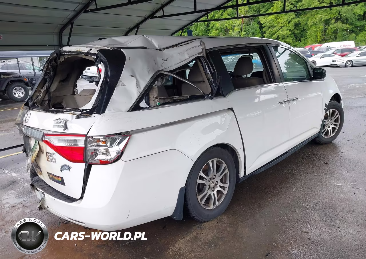 2013 Honda Odyssey Ex-L VIN:5FNRL5H63DB037460 - 4