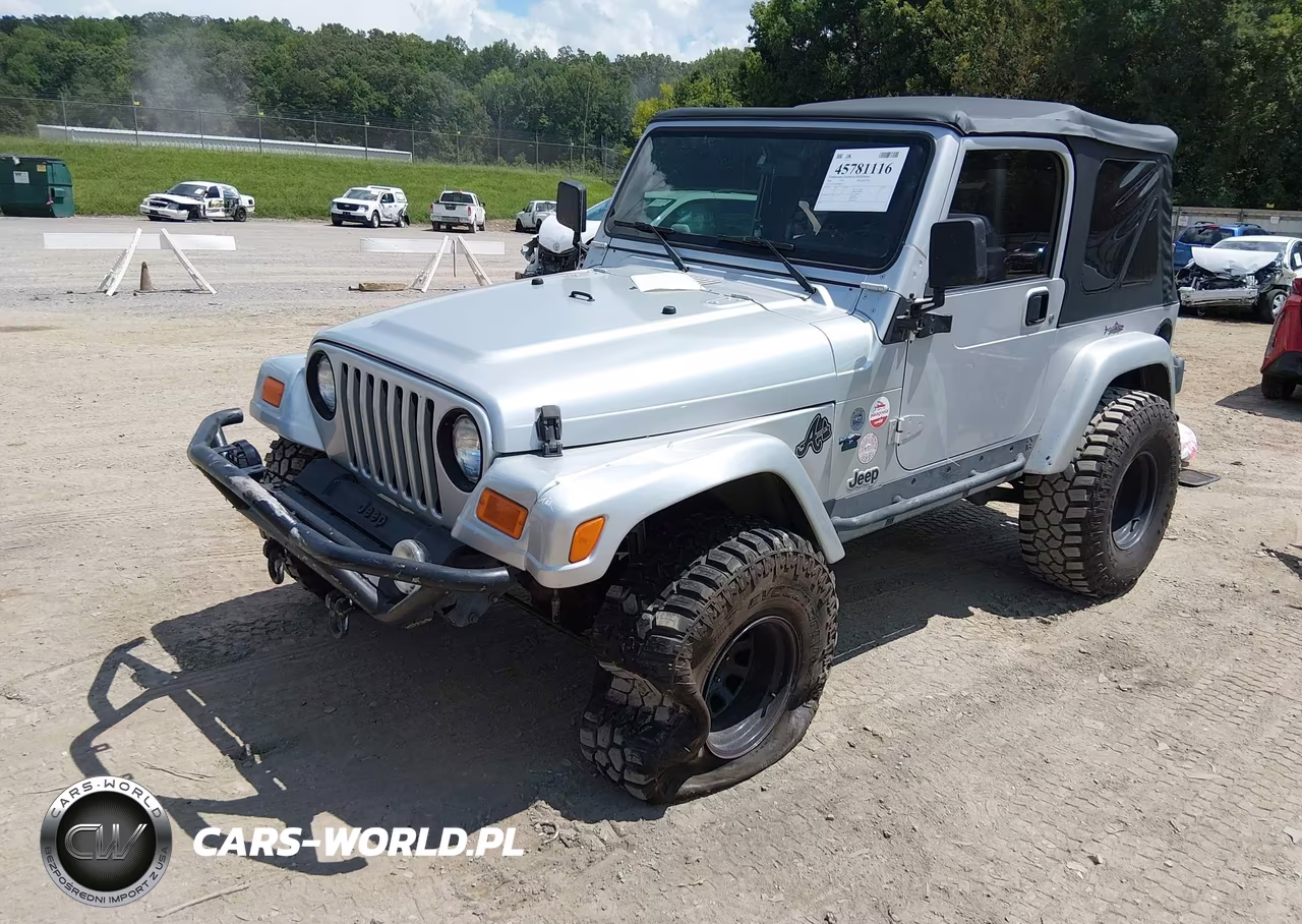 2003 Jeep Wrangler X VIN:1J4FA39S73P352351 - 2