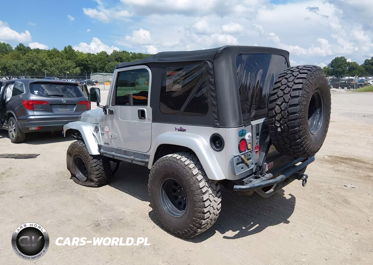 2003 Jeep Wrangler X VIN:1J4FA39S73P352351 - 3