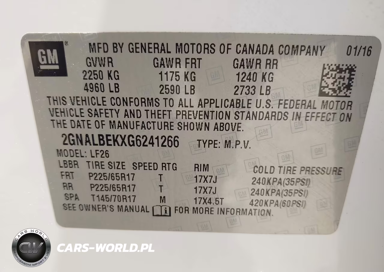2016 Chevrolet Equinox L VIN:2GNALBEKXG6241266 - 9