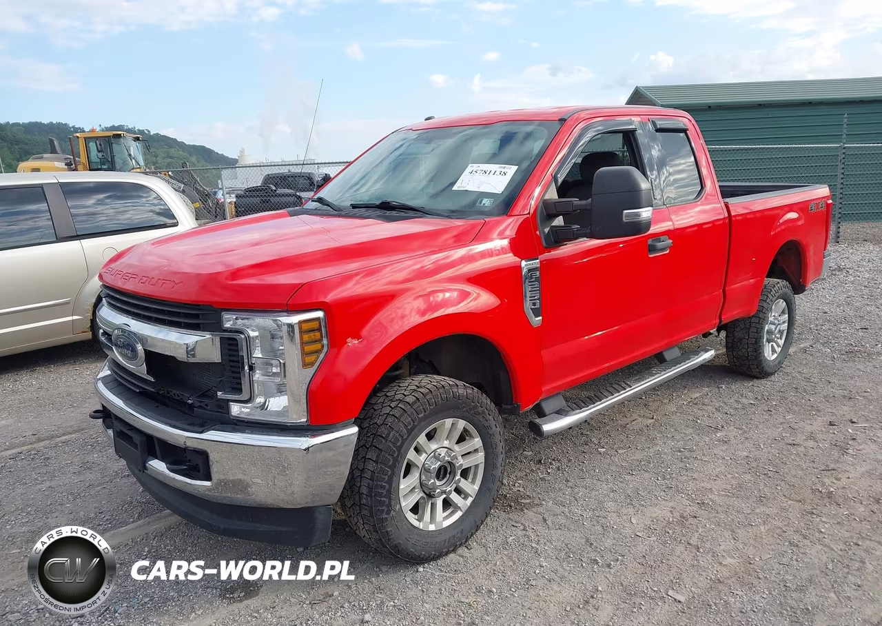 2018 Ford F-250 Xlt VIN:1FT7X2B67JEB36962 - 2