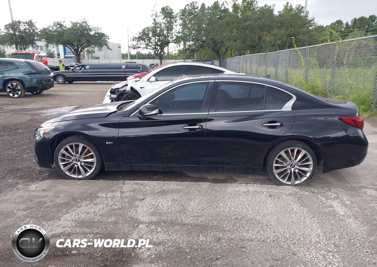 2018 Infiniti Q50 3.0T Luxe VIN:JN1EV7AP6JM363119 - 14