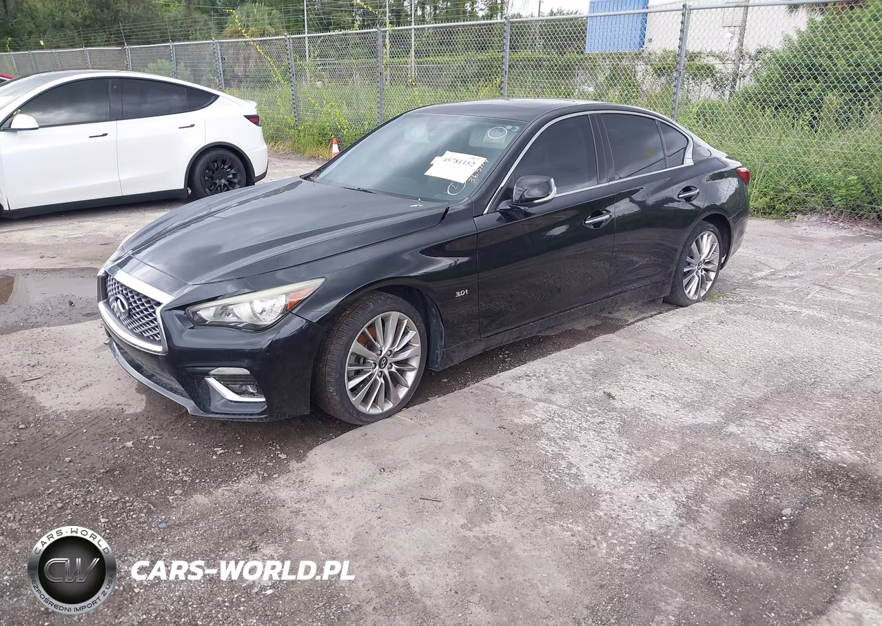 2018 Infiniti Q50 3.0T Luxe VIN:JN1EV7AP6JM363119 - 2