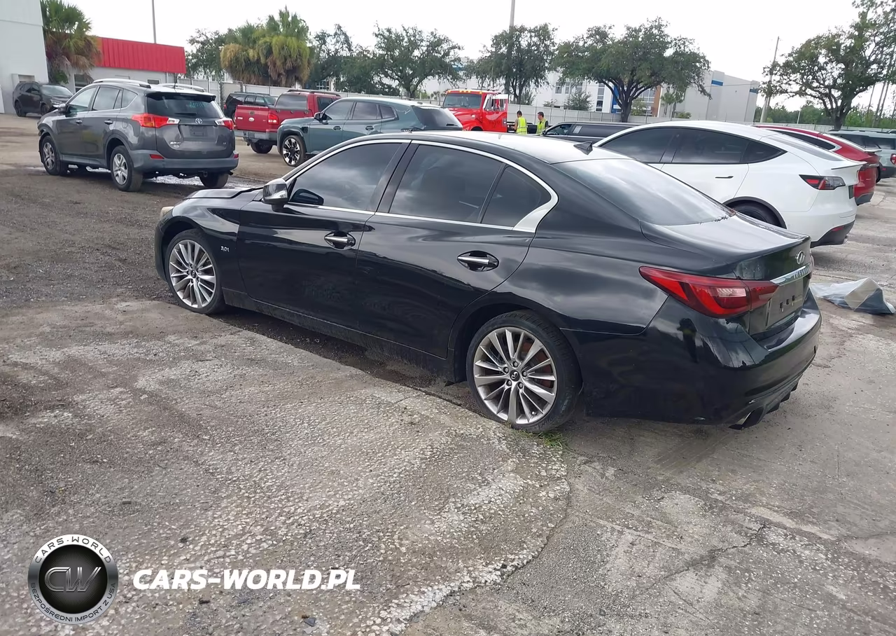 2018 Infiniti Q50 3.0T Luxe VIN:JN1EV7AP6JM363119 - 3