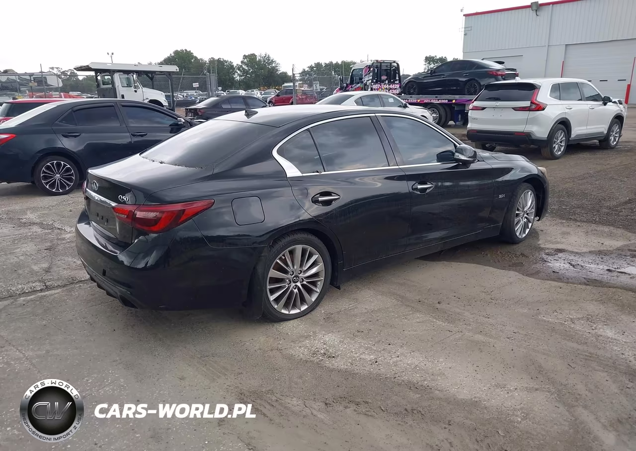 2018 Infiniti Q50 3.0T Luxe VIN:JN1EV7AP6JM363119 - 4