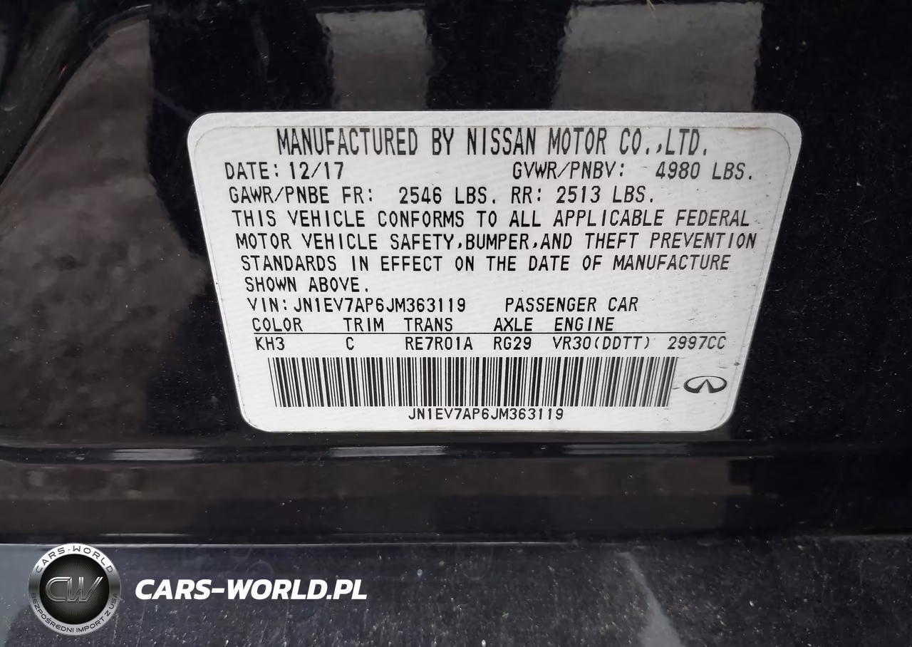 2018 Infiniti Q50 3.0T Luxe VIN:JN1EV7AP6JM363119 - 9