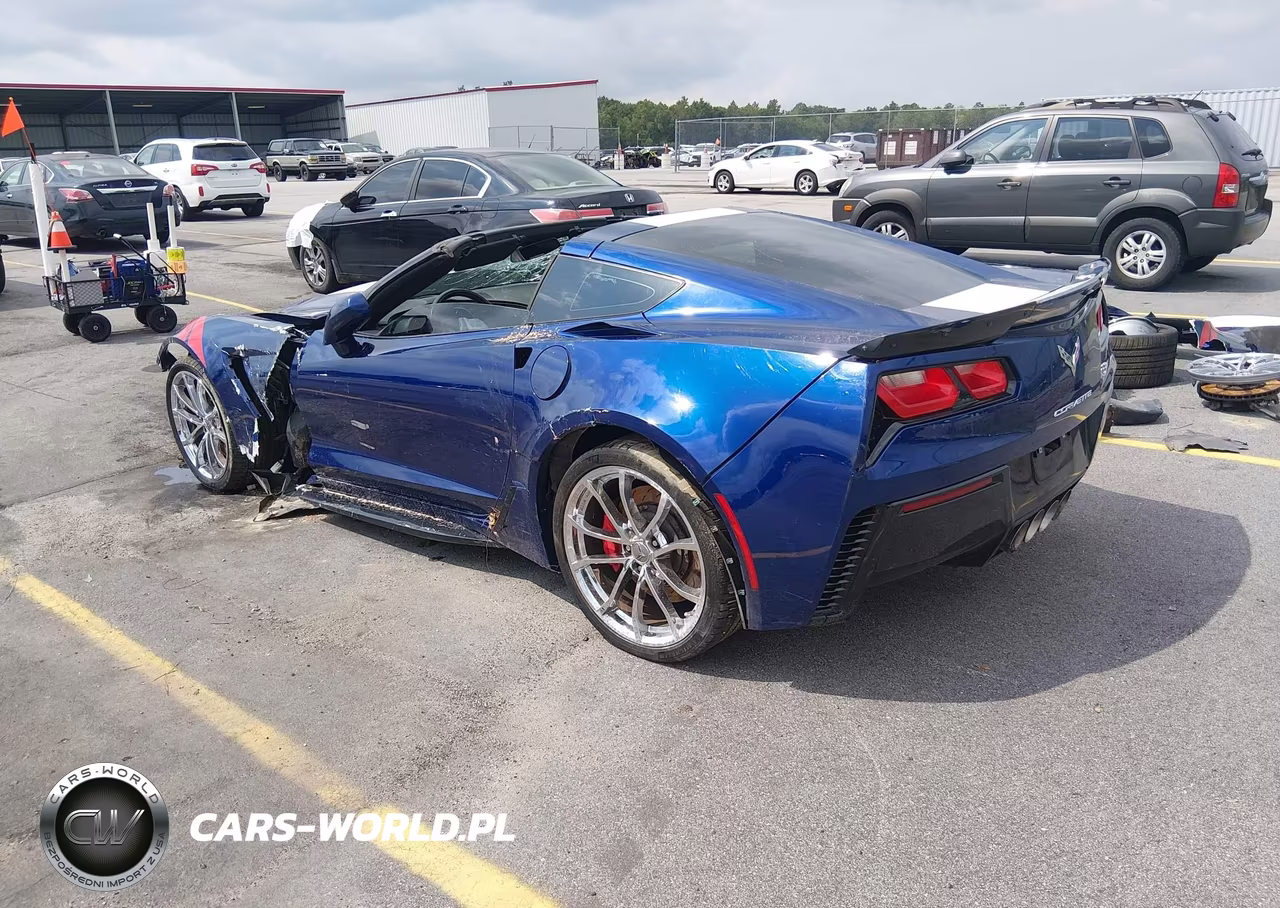 2017 Chevrolet Corvette Grand Sport VIN:1G1YY2D75H5115389 - 3