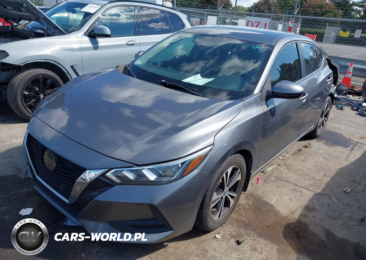 2021 Nissan Sentra Sv Xtronic Cvt VIN:3N1AB8CV9MY282108 - 2