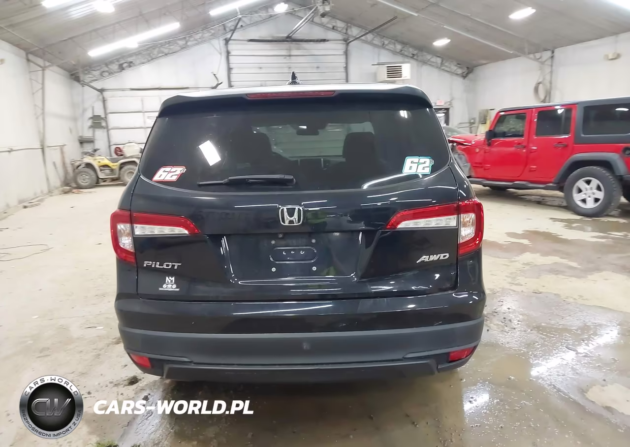 2019 Honda Pilot Lx VIN:5FNYF6H11KB068216 - 16