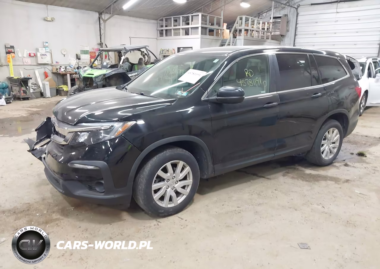 2019 Honda Pilot Lx VIN:5FNYF6H11KB068216 - 2
