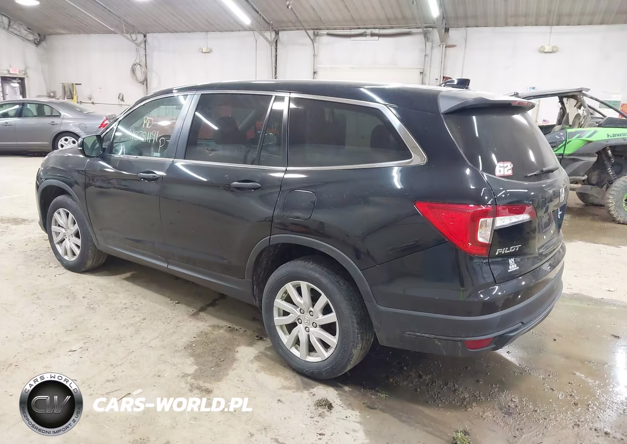 2019 Honda Pilot Lx VIN:5FNYF6H11KB068216 - 3