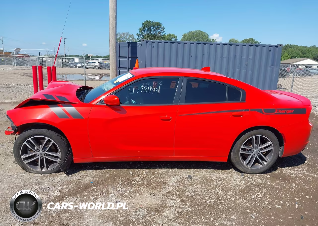 2019 Dodge Charger Sxt Awd VIN:2C3CDXJG5KH613255 - 15