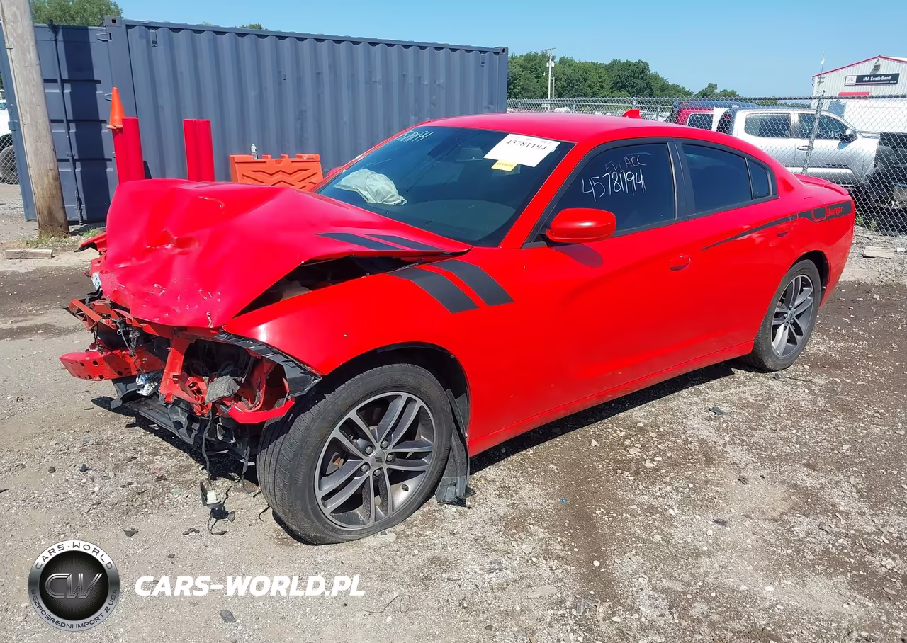 2019 Dodge Charger Sxt Awd VIN:2C3CDXJG5KH613255 - 2