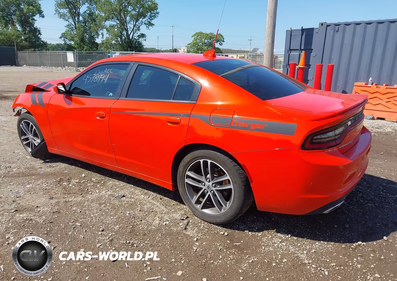 2019 Dodge Charger Sxt Awd VIN:2C3CDXJG5KH613255 - 3