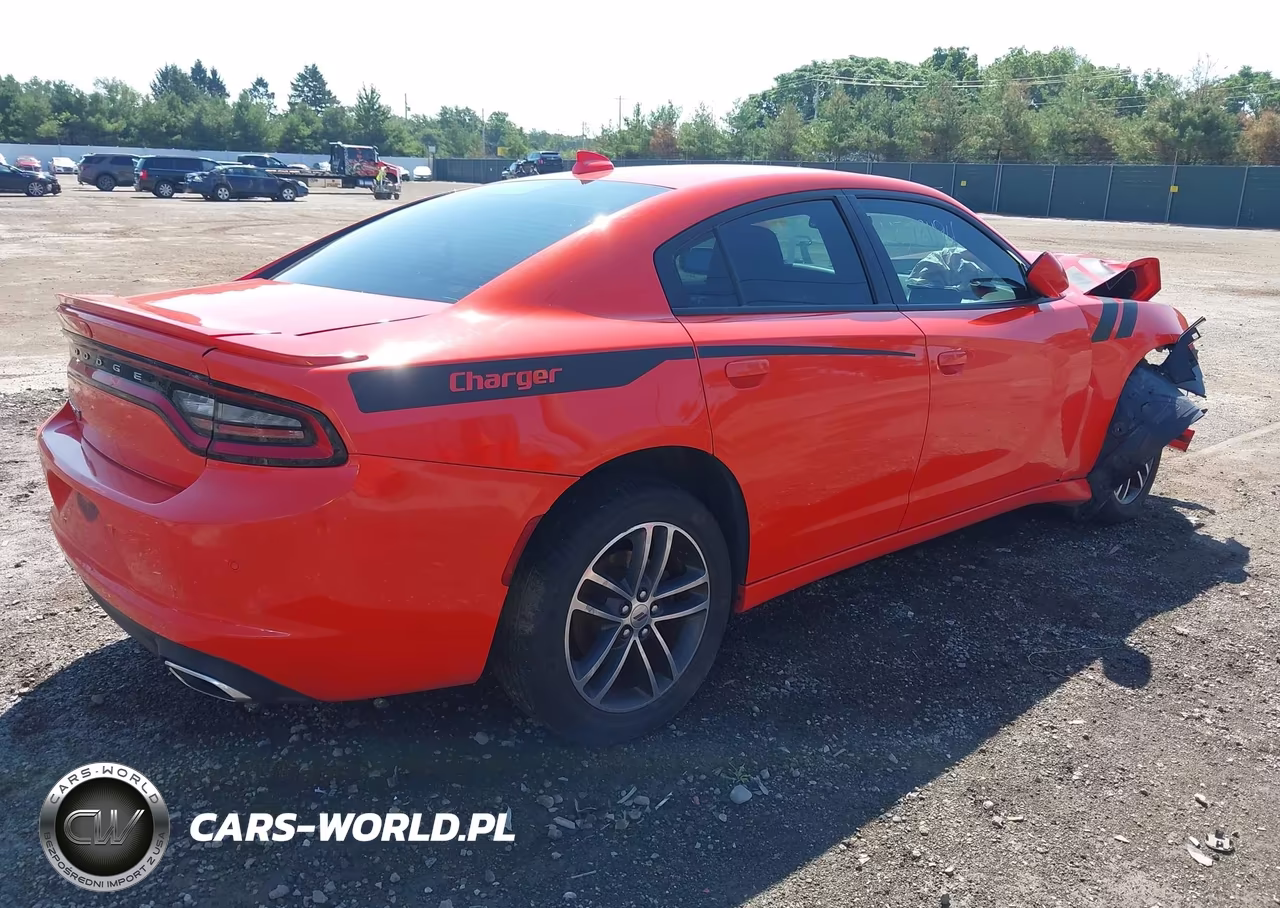 2019 Dodge Charger Sxt Awd VIN:2C3CDXJG5KH613255 - 4