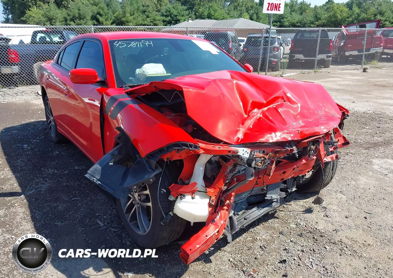 2019 Dodge Charger Sxt Awd VIN:2C3CDXJG5KH613255 - 6