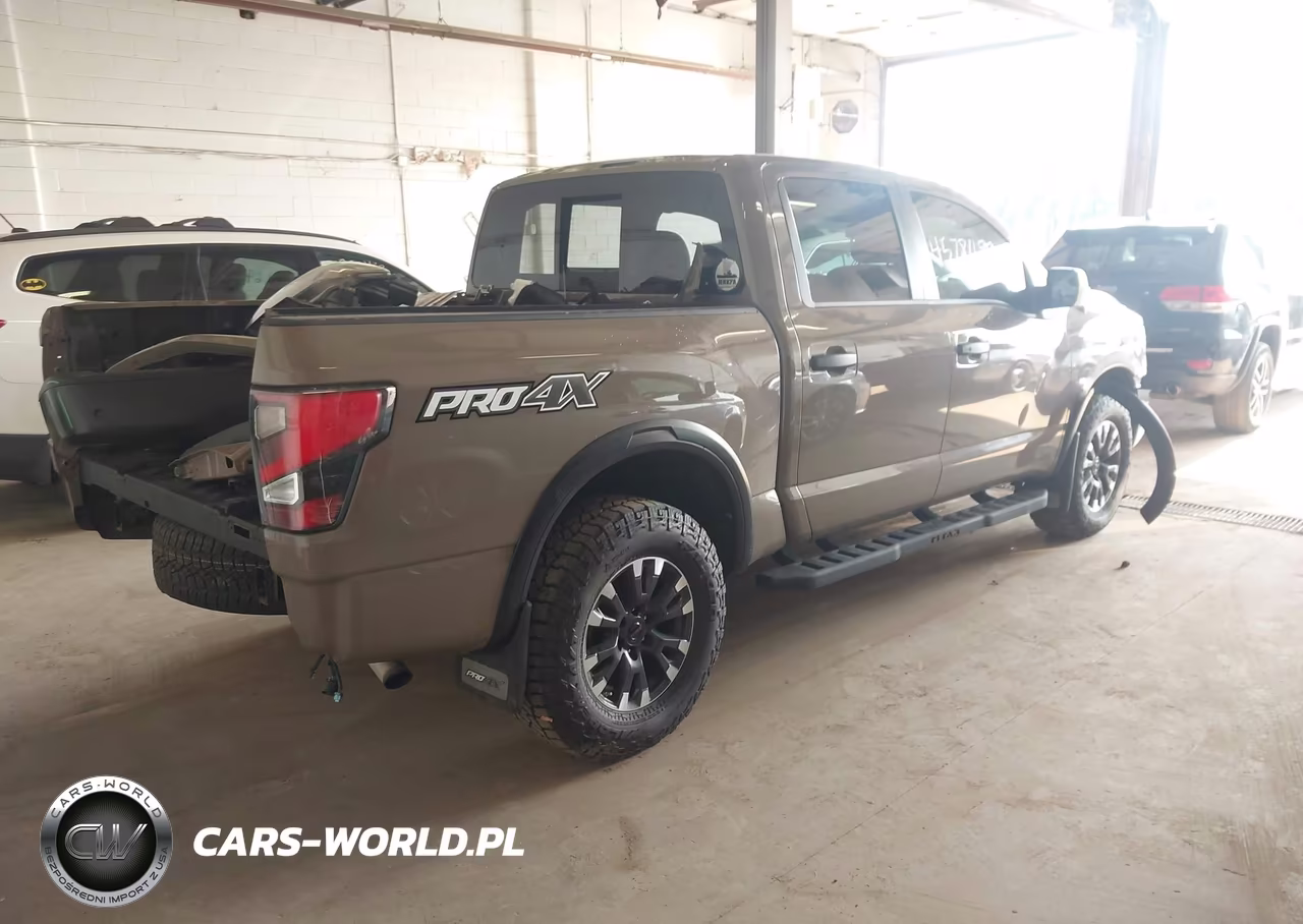 2021 Nissan Titan Pro-4X 4X4 VIN:1N6AA1ED4MN517584 - 4