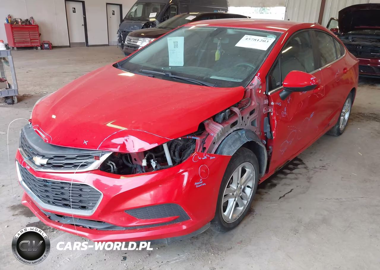2016 Chevrolet Cruze Lt Auto VIN:1G1BE5SM1G7298897 - 2