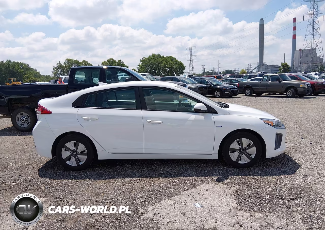 2020 Hyundai Ioniq Hybrid Blue VIN:KMHC65LC3LU231370 - 13