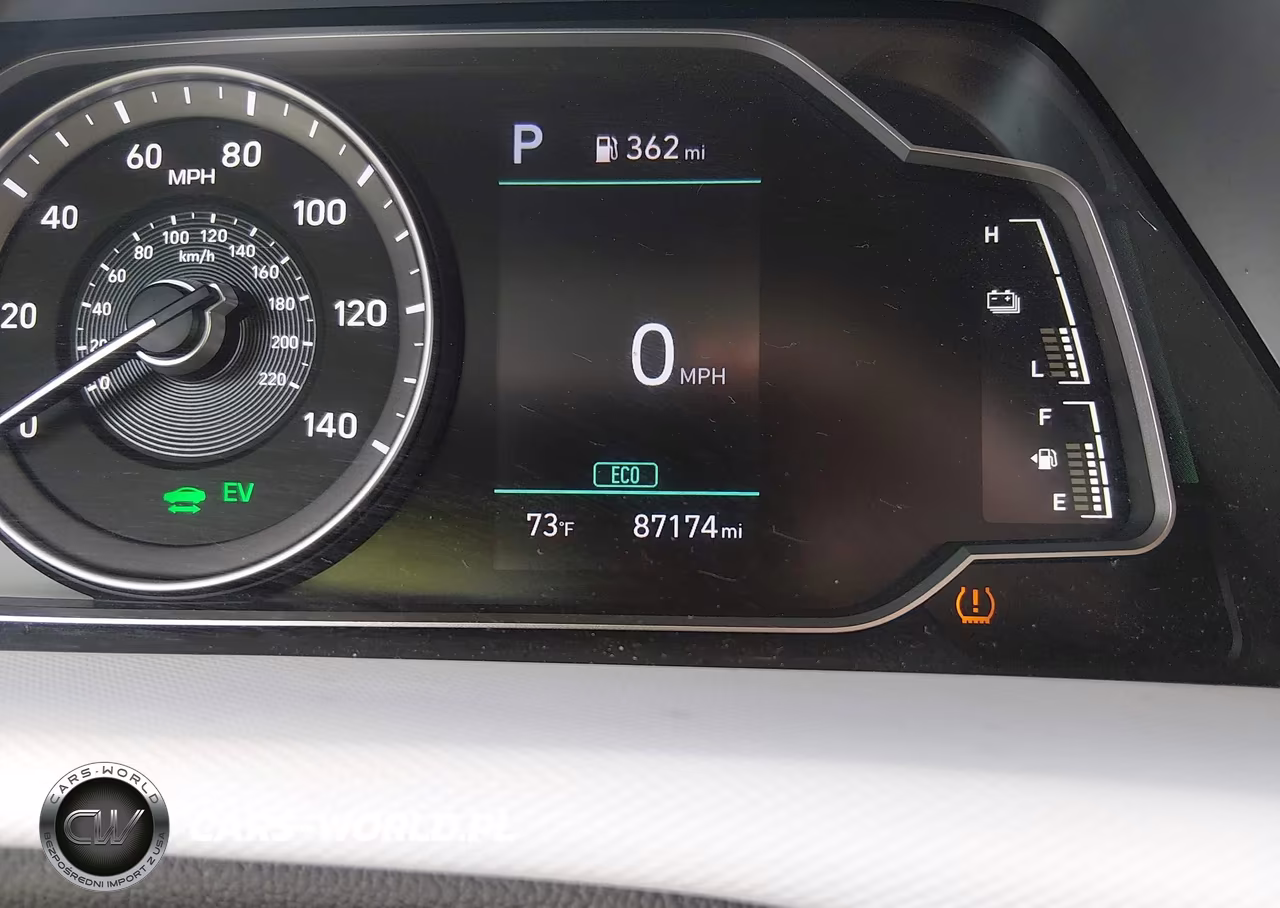 2020 Hyundai Ioniq Hybrid Blue VIN:KMHC65LC3LU231370 - 15