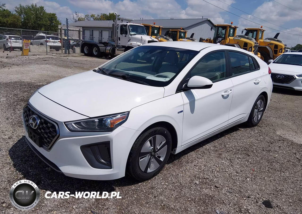 2020 Hyundai Ioniq Hybrid Blue VIN:KMHC65LC3LU231370 - 2