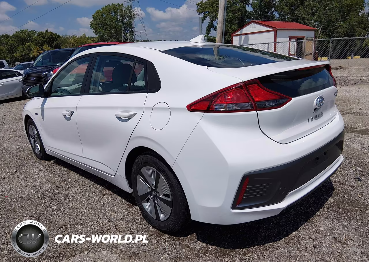 2020 Hyundai Ioniq Hybrid Blue VIN:KMHC65LC3LU231370 - 3