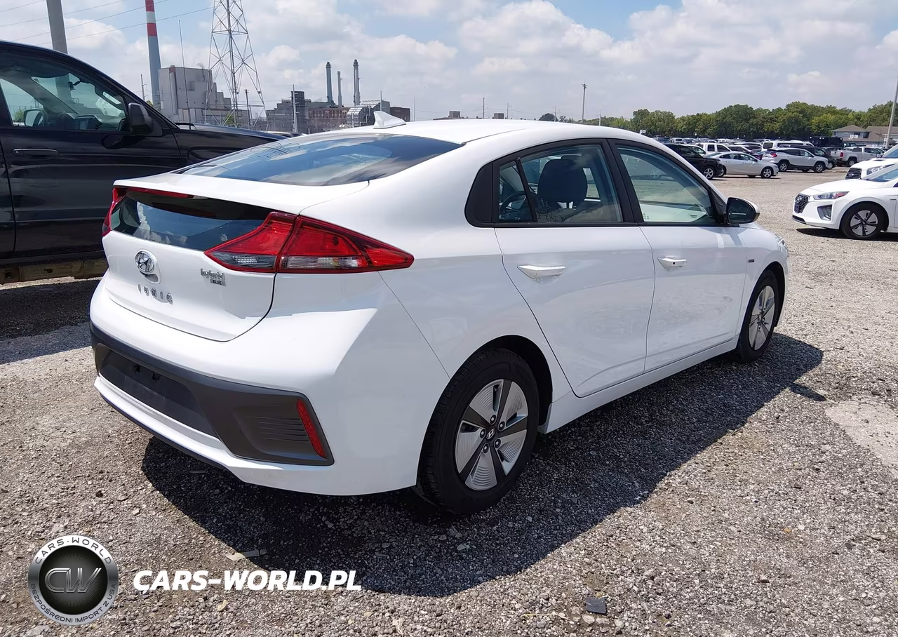 2020 Hyundai Ioniq Hybrid Blue VIN:KMHC65LC3LU231370 - 4