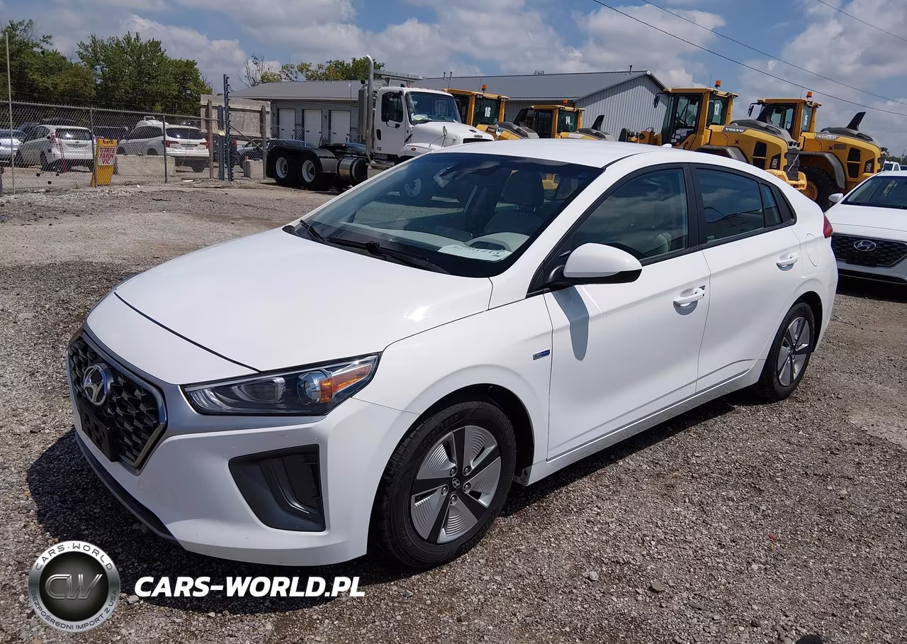 2020 Hyundai Ioniq Hybrid Blue VIN:KMHC65LC3LU231370 - 6