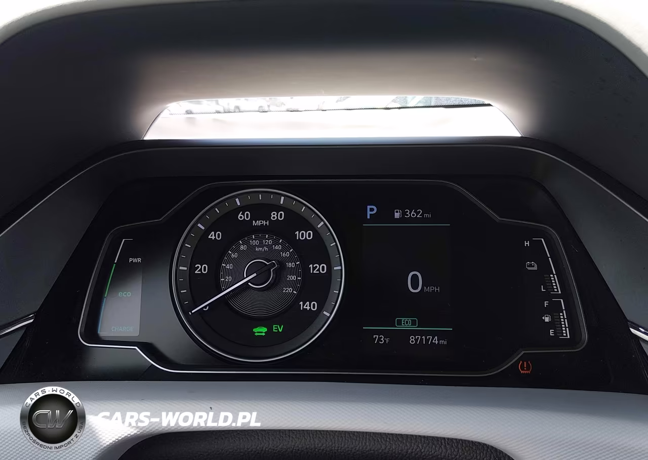 2020 Hyundai Ioniq Hybrid Blue VIN:KMHC65LC3LU231370 - 7