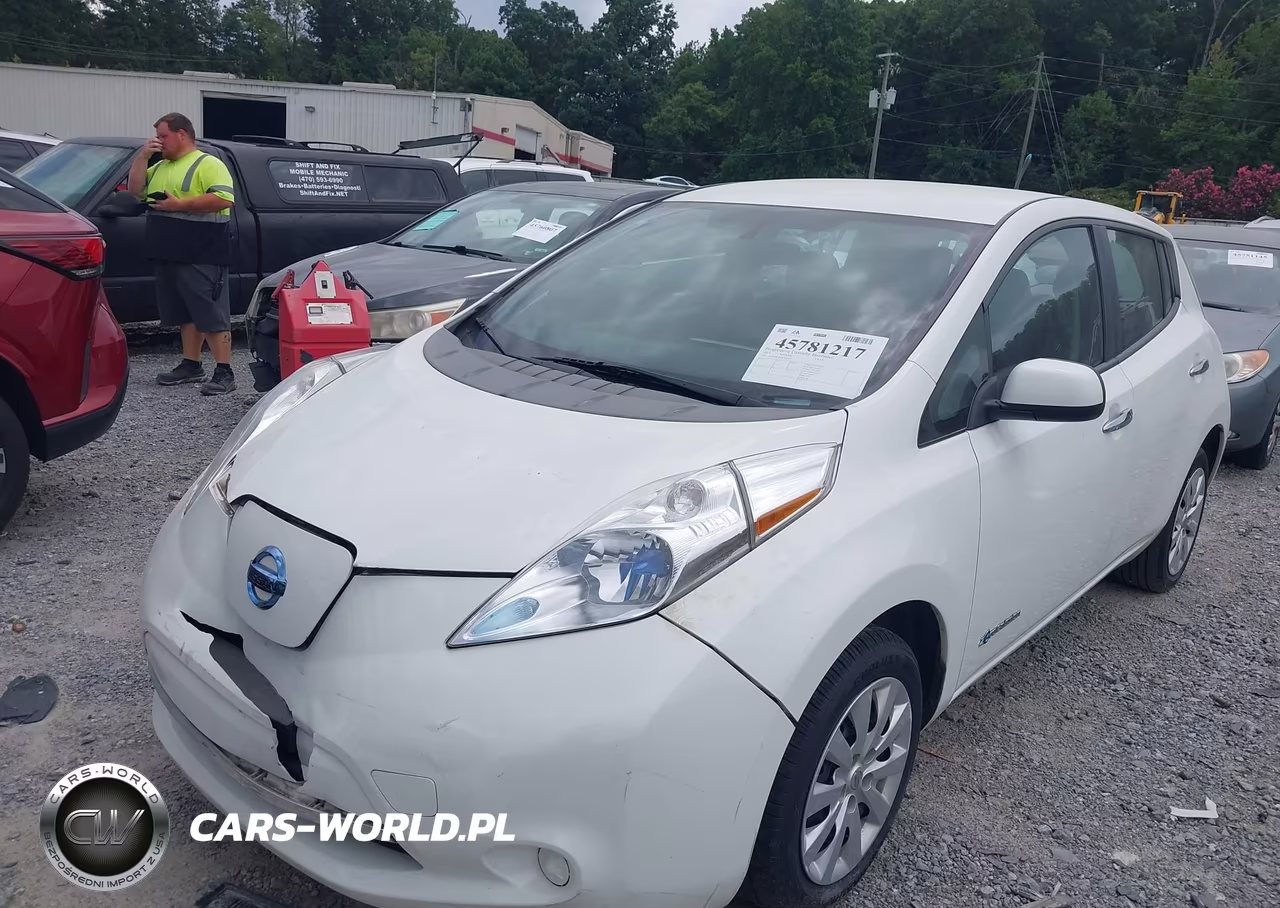 2013 Nissan Leaf S VIN:1N4AZ0CP5DC416607 - 2