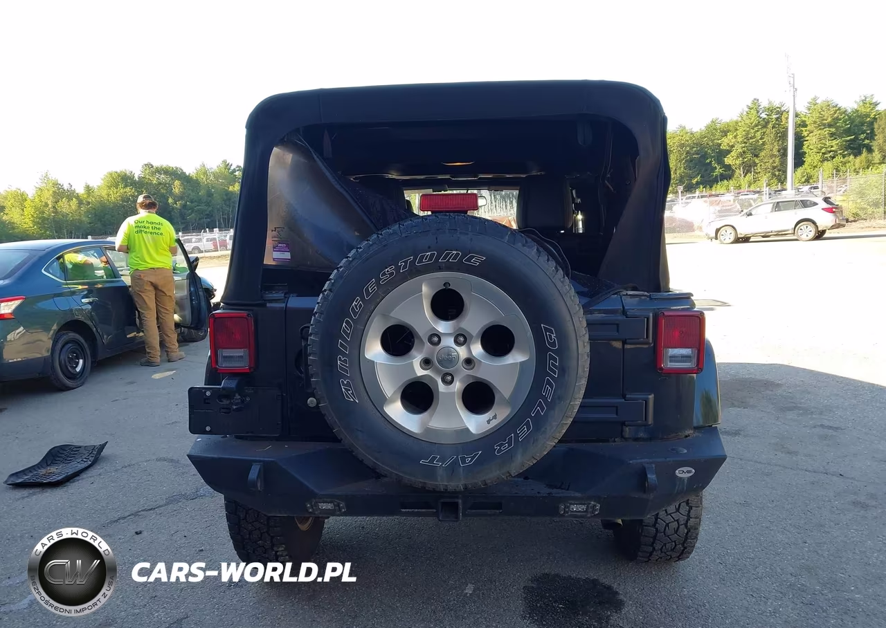 2014 Jeep Wrangler Unlimited Sahara VIN:1C4HJWEG9EL117395 - 17