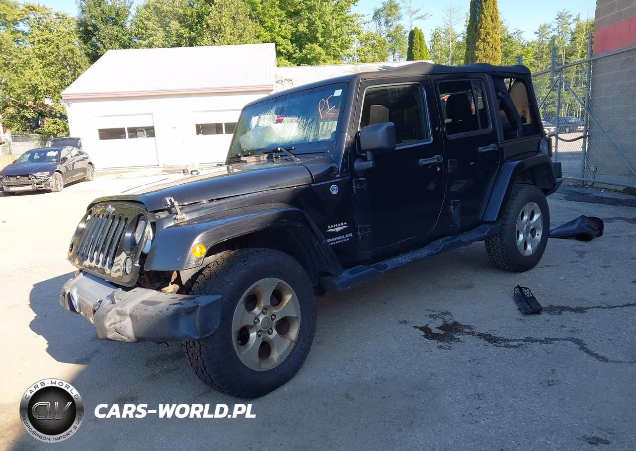 2014 Jeep Wrangler Unlimited Sahara VIN:1C4HJWEG9EL117395 - 2