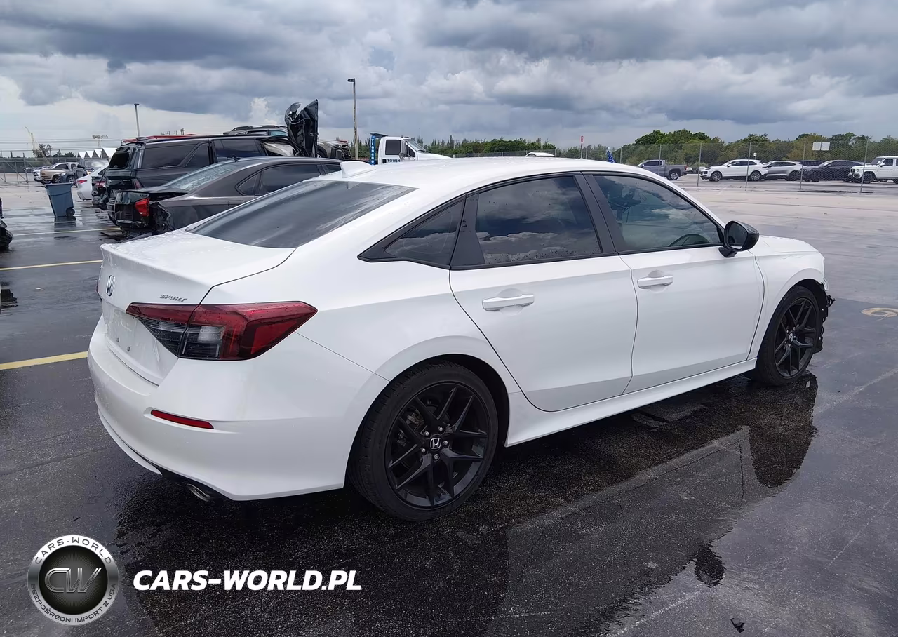2025 Honda Civic Sport VIN:2HGFE2F58SH540500 - 4