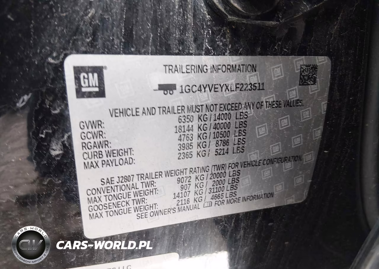 2020 Chevrolet Silverado 3500Hd 4Wd Long Bed High Country VIN:1GC4YVEYXLF223511 - 9
