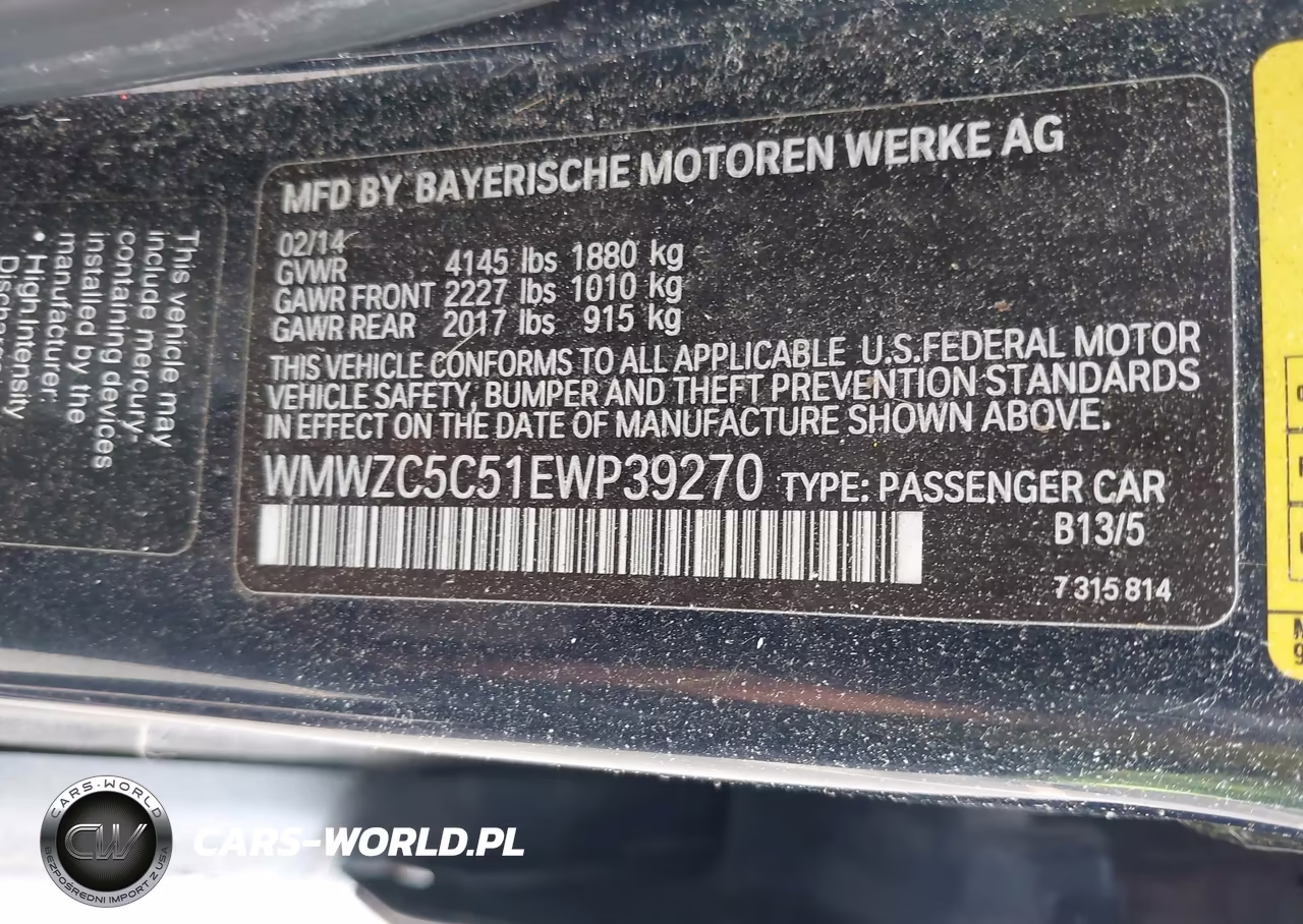 2014 Mini Countryman Cooper S VIN:WMWZC5C51EWP39270 - 9
