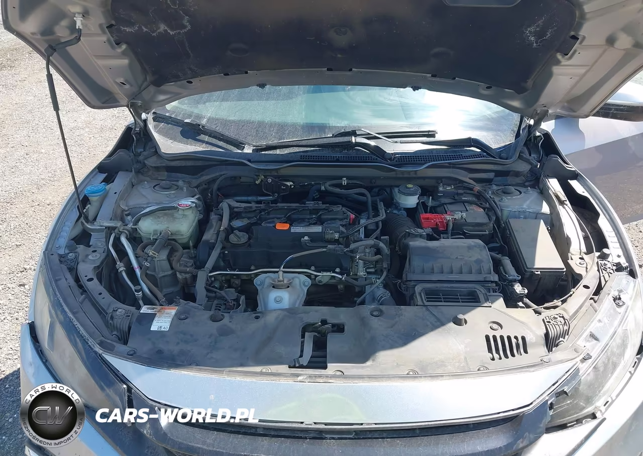 2019 Honda Civic Lx VIN:19XFC2F6XKE048382 - 10