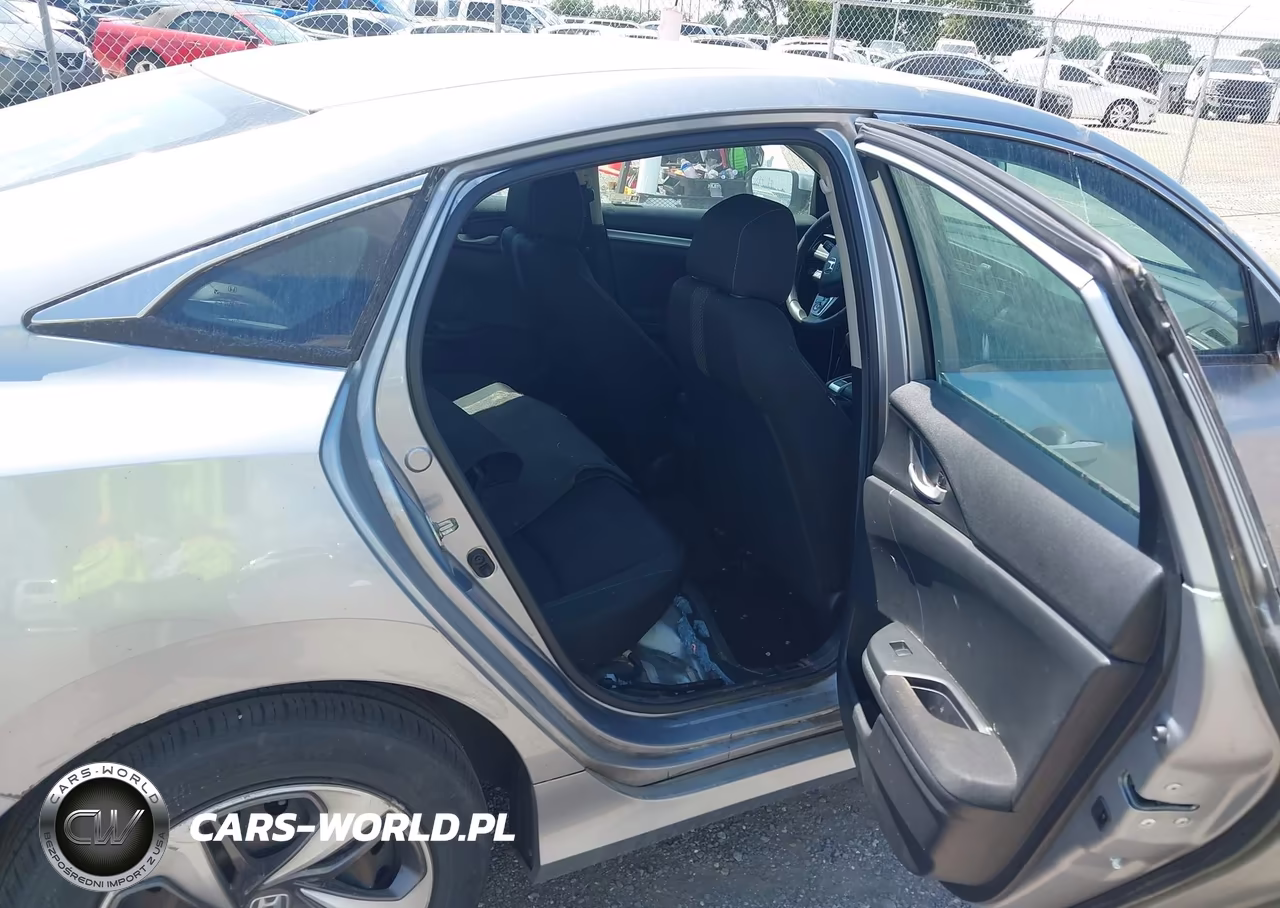 2019 Honda Civic Lx VIN:19XFC2F6XKE048382 - 8