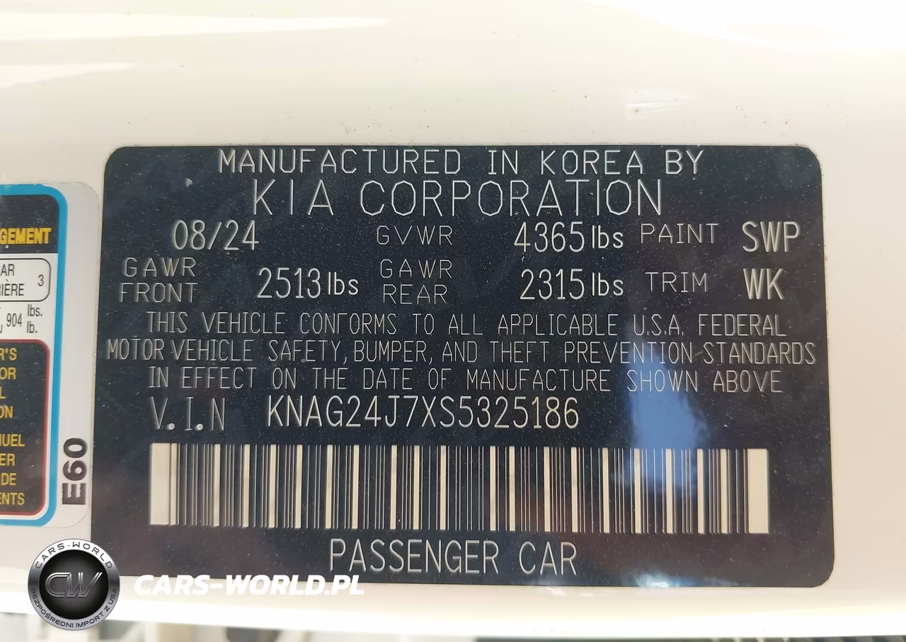 2025 Kia K5 Lxs VIN:KNAG24J7XS5325186 - 9
