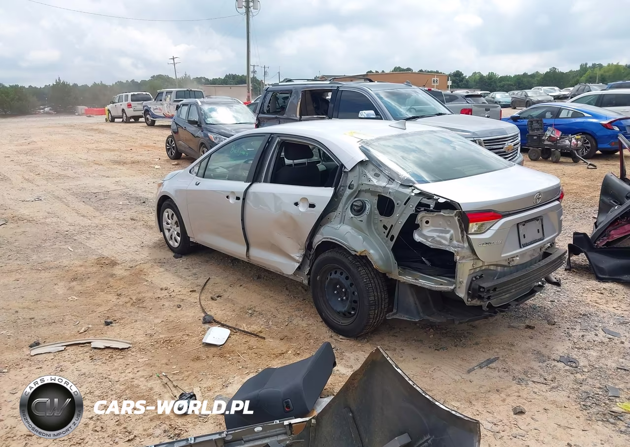 2020 Toyota Corolla Le VIN:JTDEPRAE3LJ056173 - 3