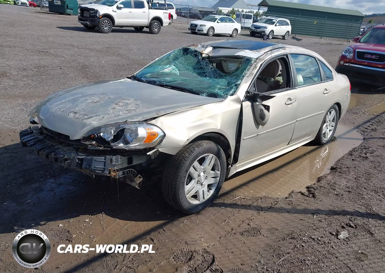 2012 Chevrolet Impala Lt VIN:2G1WG5E35C1266217 - 2