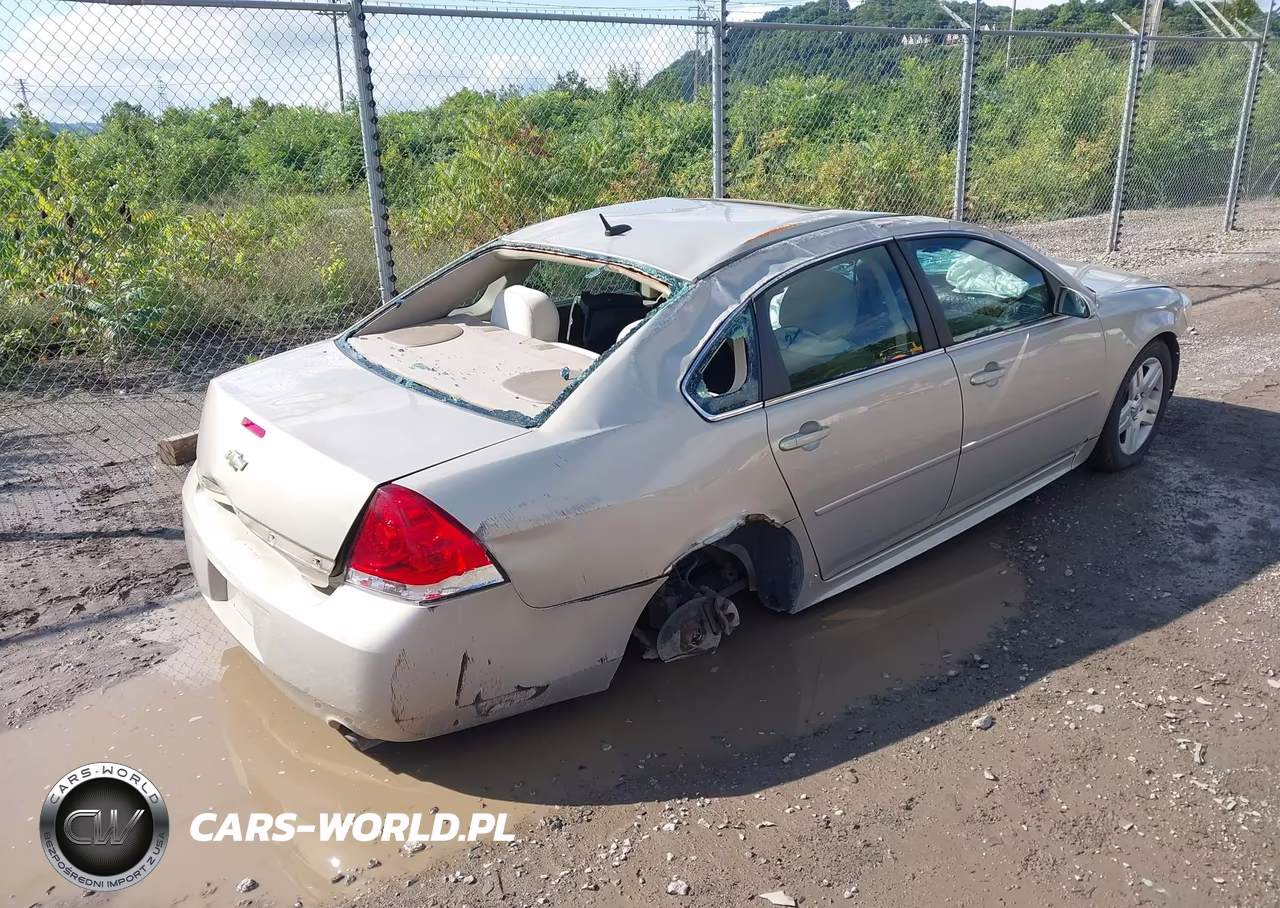 2012 Chevrolet Impala Lt VIN:2G1WG5E35C1266217 - 4