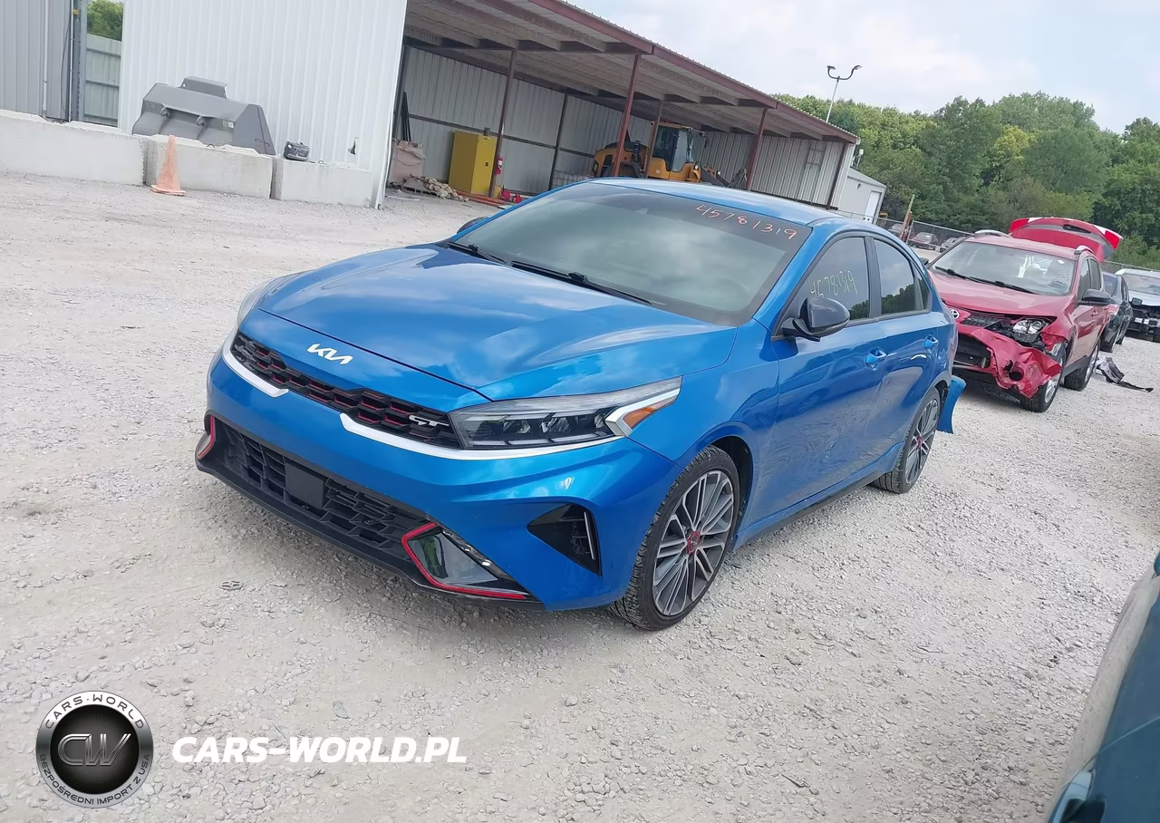 2022 Kia Forte Gt VIN:3KPF44AC2NE492916 - 2