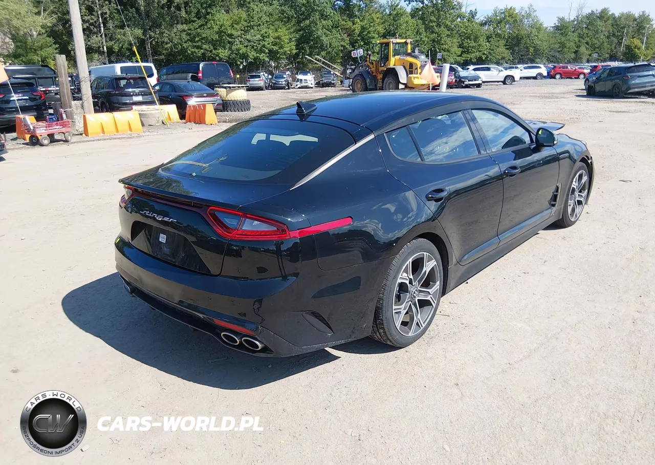 2020 Kia Stinger Gt-Line VIN:KNAE15LA9L6080398 - 4